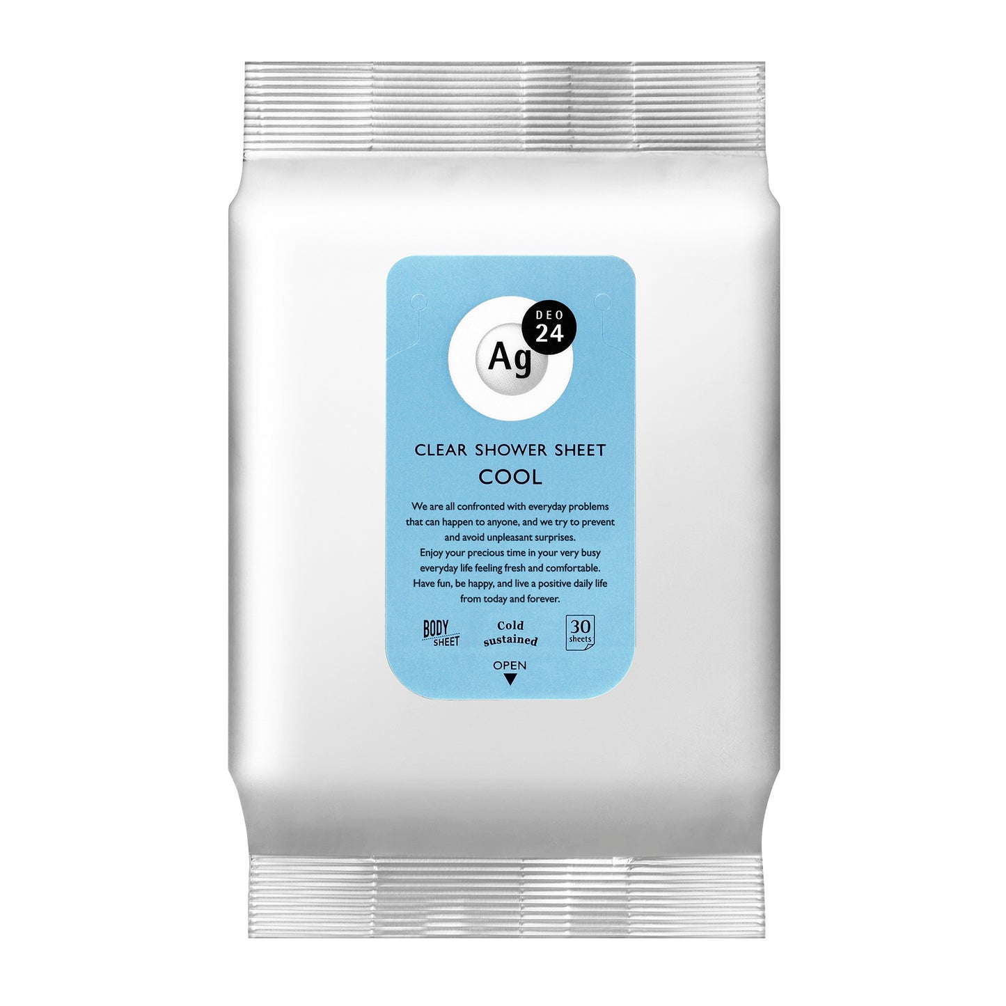 エージー24 クリアシャワーシートn(クール)30