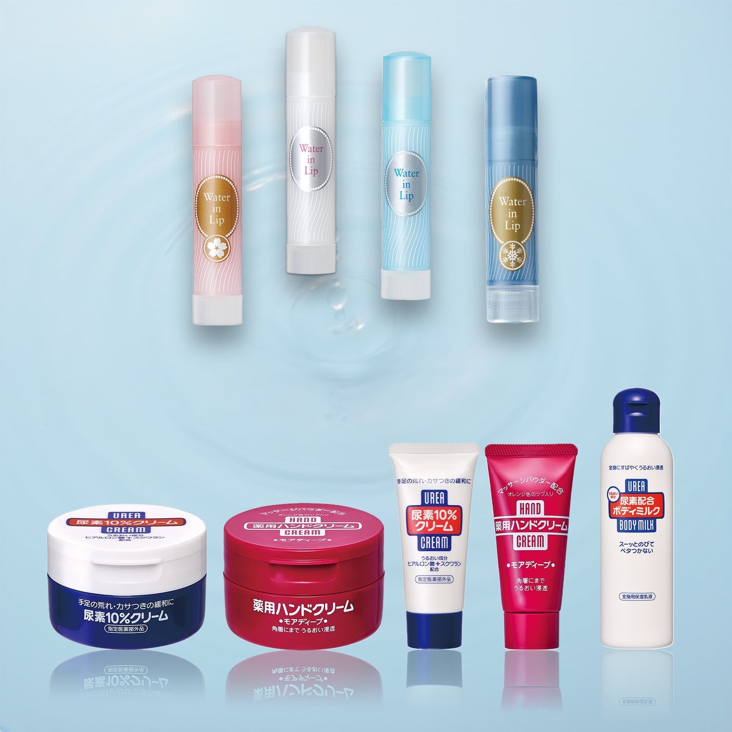 ウオーターインリップ／ハンド・尿素シリーズ