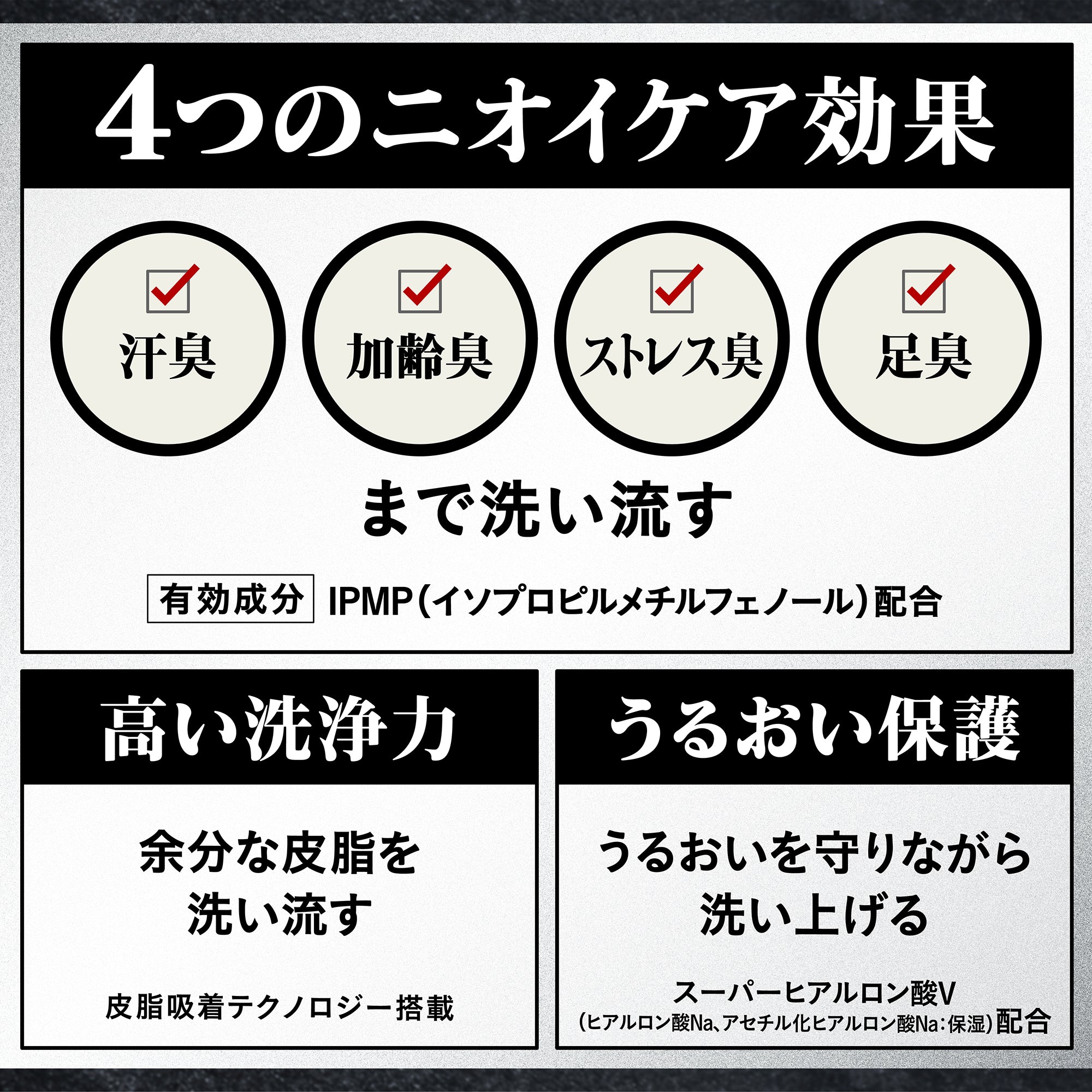 エージーデオ24メン 薬用メンズボディクレンズ つめかえ用