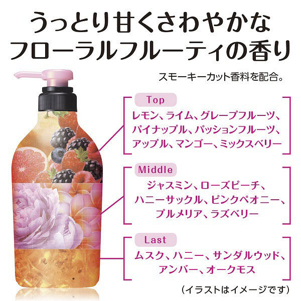マシェリ　フレグランス　ボディソープ　つめかえ用　ｆ
