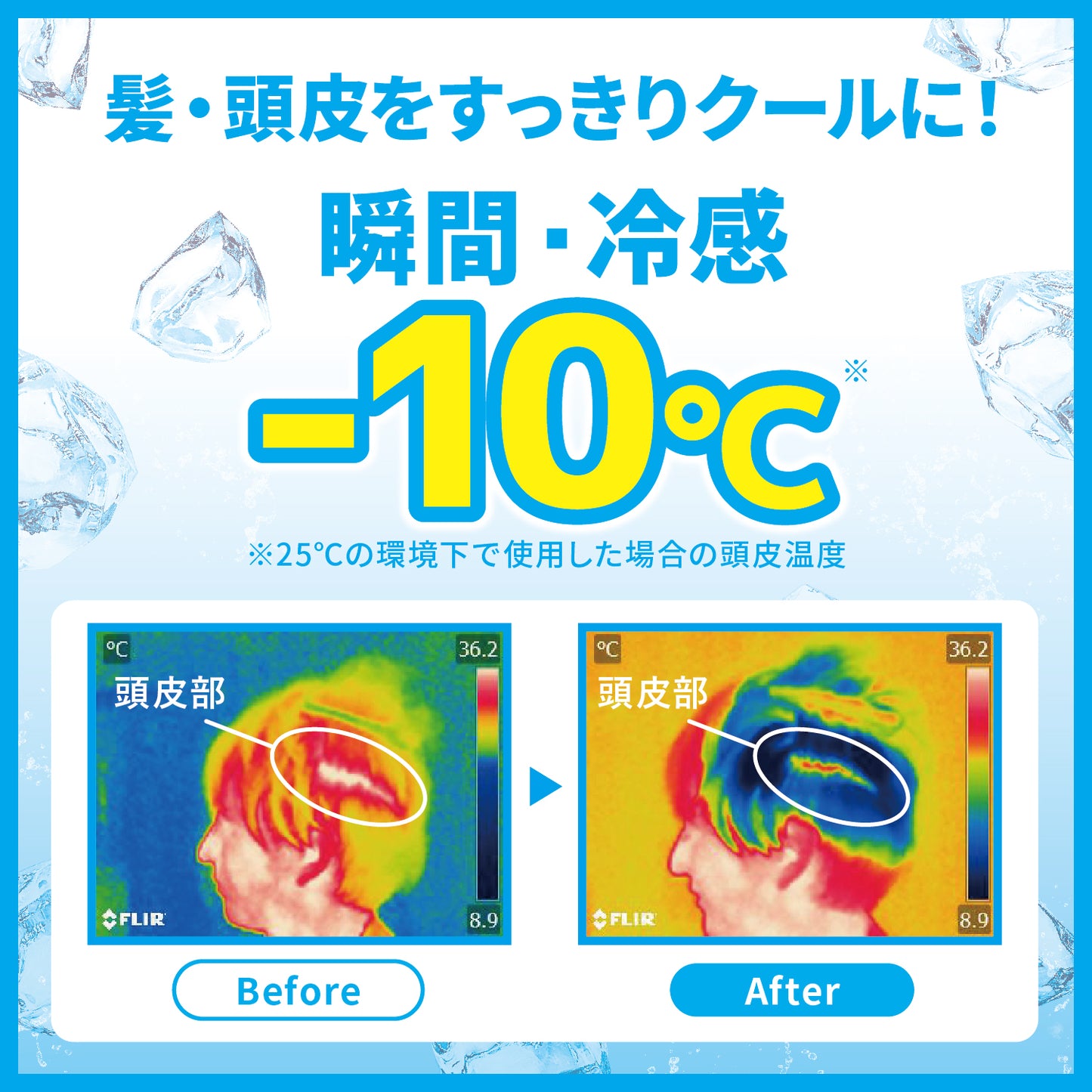 シーブリーズ　アイスドライシャンプー　フローズンミント