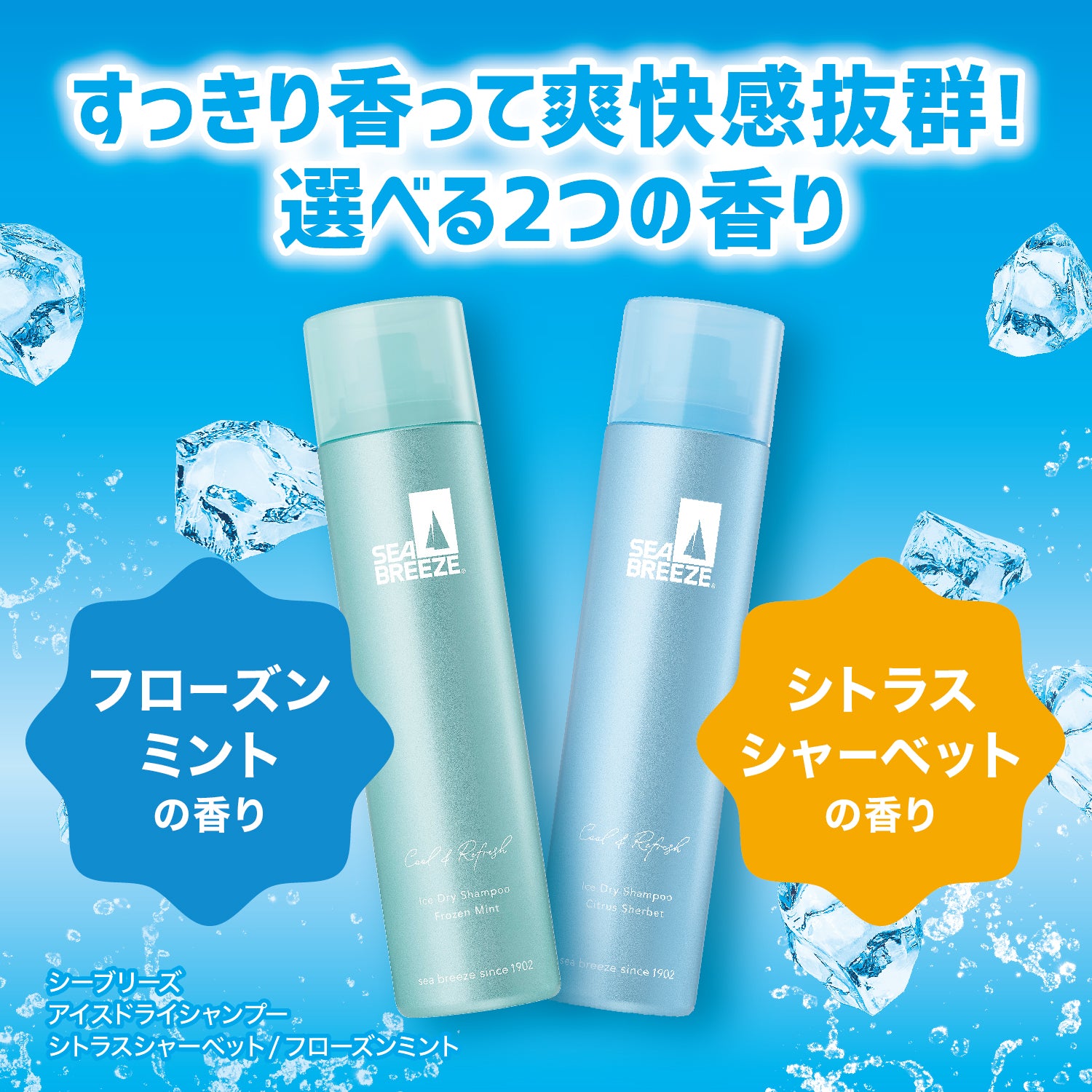 シーブリーズ アイスドライシャンプー フローズンミント – FineToday