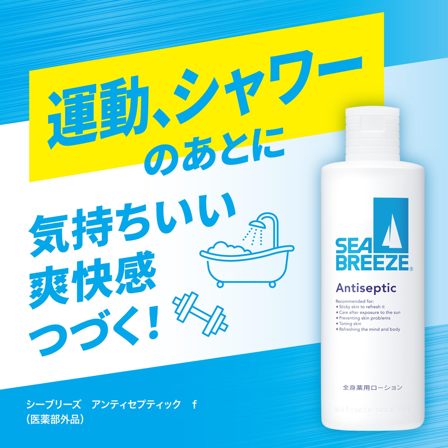 シーブリーズ　アンティセプティック　ｆ　（全身薬用ローション）２３０