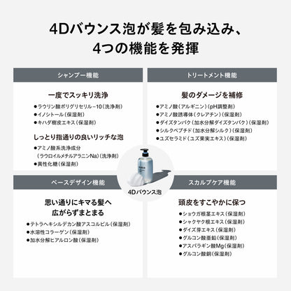 ウーノ　オールインワンシャンプー　スマート　つめかえ用