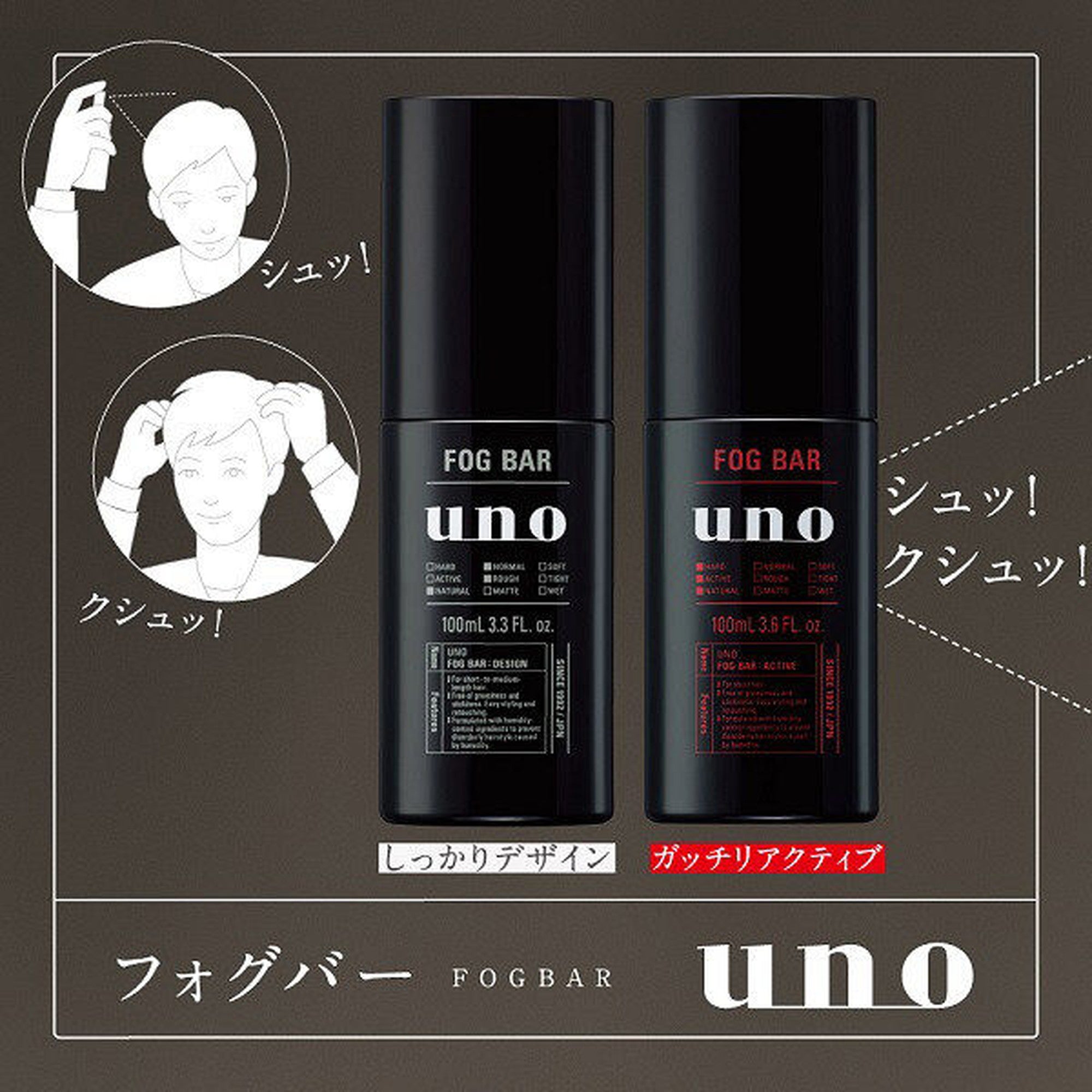 Amazon | 【まとめ買い】uno(ウーノ) フォグバー がっちり