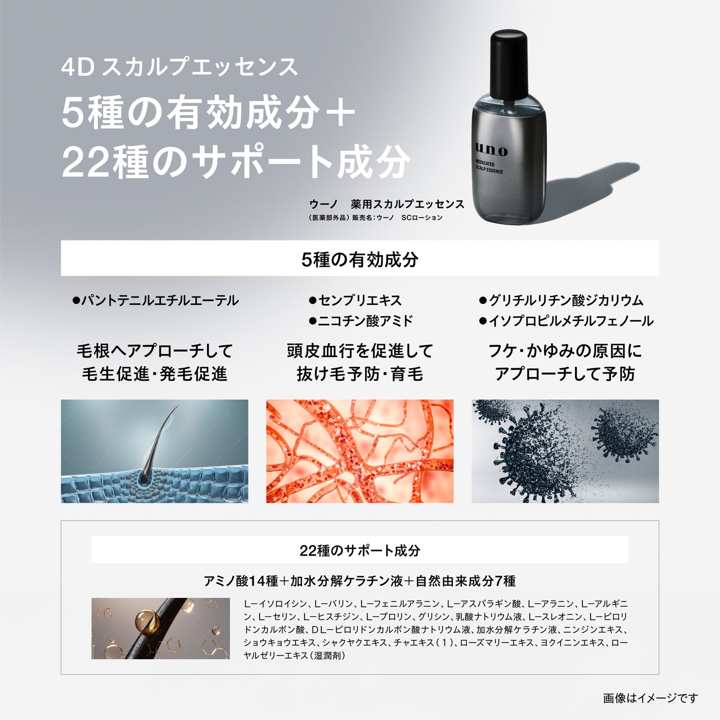 ウーノ　薬用スカルプエッセンス（医薬部外品）